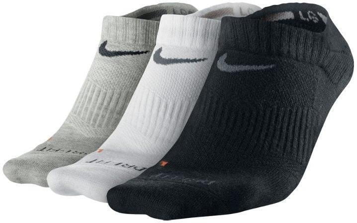 Tři páry ponožek Nike Dri-FIT Lightweight