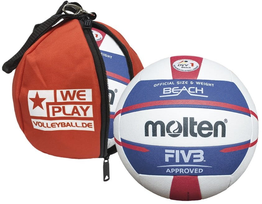 Set míče a tašky na plážový volejbal Molten VD Beachstar V5B5000